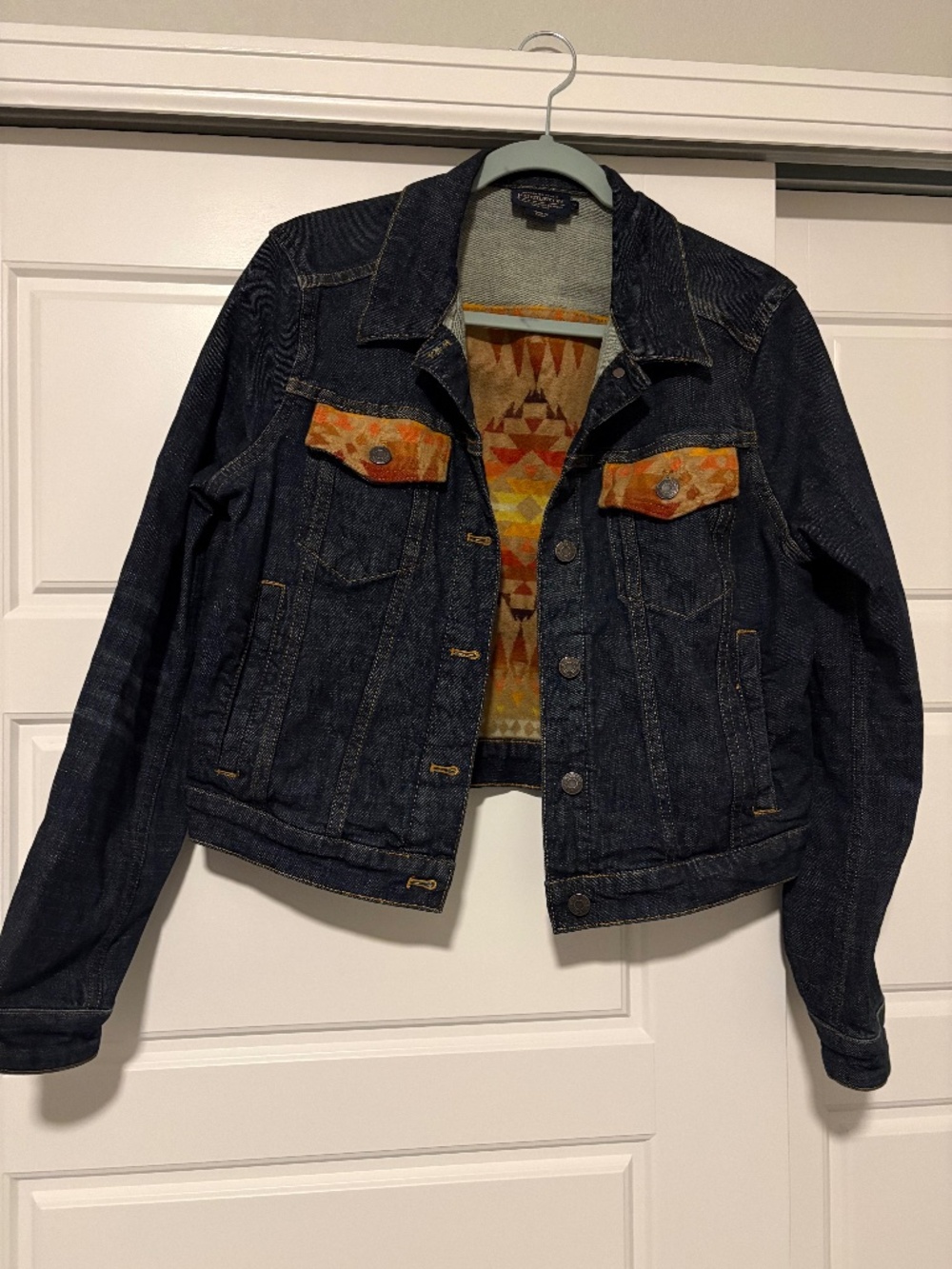 Pendleton denim jacket